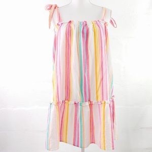 J. CREW HALTER DRESS WITH SHOULDER TIE. (864)